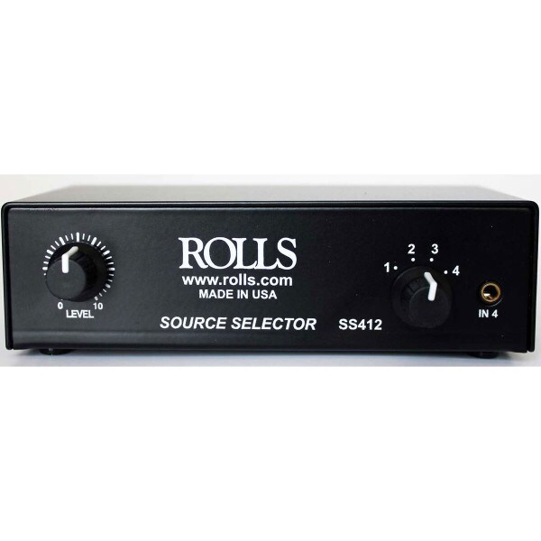 Main product image for Rolls SS412 4-Channel Passive Stereo Audio Sourc245-033